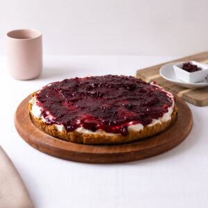 Cheesecake de frutos vermelhos